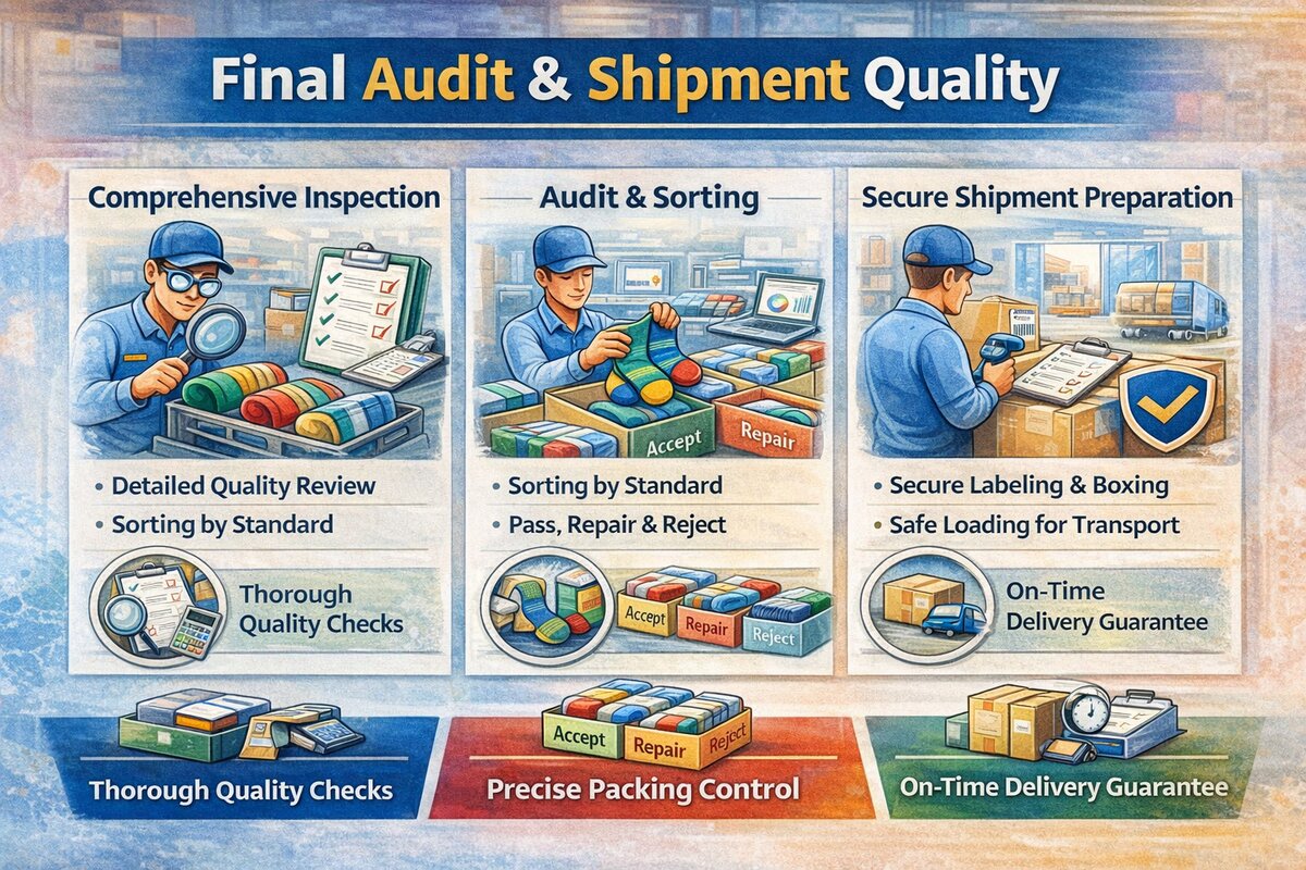 8. Final Audit & Shipment Quality